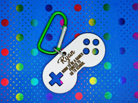 Born To Be A Gamer Keyring