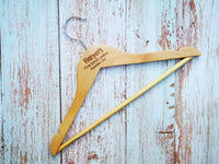 Engraved Wooden Hanger