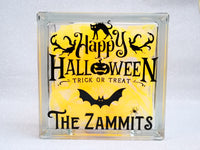 Halloween Glass Light Box