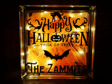 Halloween Glass Light Box
